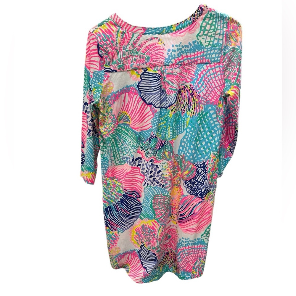 Lilly Pulitzer Women’s  Roar of the Seas 3/4 Sleeve Dress Size S  - Perfect! - Picture 2 of 5